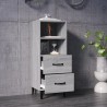    Credenza Grigio Sonoma 34,5x34x90 cm in Legno Ingegnerizzato