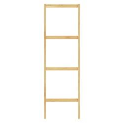 EISL Scaffale da Bagno con 4 Scomparti Bambù 34x33x110 cm