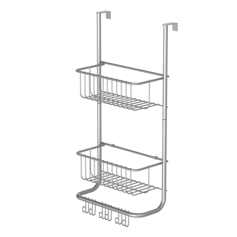 EISL Scaffale a Parete Argento Opaco 30,5x13x62 cm