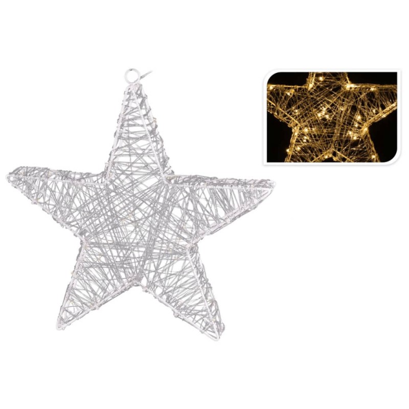 Ambiance Luce di Natale a Stella con 30 LED