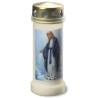 Bolsius Candele Commemorative con Tappo No 6 12 pz Trasparenti