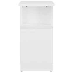 vidaXL Tavolino da Salotto Bianco 36x30x56 cm in Legno ingegnerizzato