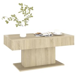 vidaXL Tavolino da Salotto Rovere Sonoma 96x50x45 cm in Truciolato