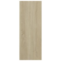 vidaXL Tavolo Consolle Rovere Sonoma 78x30x80 cm Truciolato