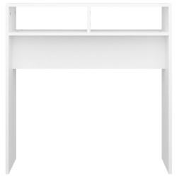 vidaXL Tavolo Consolle Bianco 78x30x80 cm in Truciolato