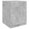 vidaXL Mobile per Lavatrice Grigio Cemento 71x71,5x91,5 cm