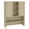 vidaXL Mobile per Lavatrice Rovere Sonoma 70,5x25,5x90 cm