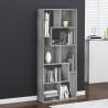    Libreria Grigio Sonoma 67x24x161 cm in Legno Ingegnerizzato