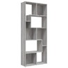    Libreria Grigio Sonoma 67x24x161 cm in Legno Ingegnerizzato