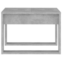 vidaXL Tavolino Servizio Grigio Cemento 50x50x35 cm in Truciolato