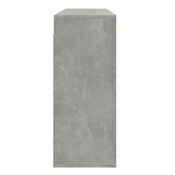    Mobile a Parete Grigio Cemento 80x33x80 cm in Legno Ingegnerizzato