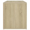 vidaXL Panca da Ingresso 80x40x45 cm Rovere Sonoma Truciolato