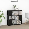 vidaXL Libreria/Divisorio Nera 100x24x94 cm