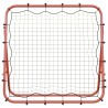 vidaXL Rimbalzatore da Calcio Regolabile 96x80x96 cm Acciaio e PE