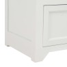 Mobile Porta TV Bianco 120x30x40 cm in Legno