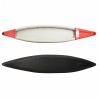 vidaXL Kayak Gonfiabile Rosso 424x81x31 cm in Poliestere