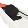 vidaXL Kayak Gonfiabile Rosso 424x81x31 cm in Poliestere