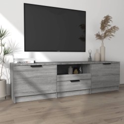    Mobile TV Grigio Sonoma 140x35x40 cm in Legno Ingegnerizzato