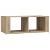    Tavolino da Salotto Rovere Sonoma 100x50x36cm Legno ingegnerizzato