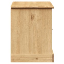 vidaXL Panca Porta Scarpe VIGO 106x35x40 cm in Legno Massello di Pino