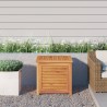 vidaXL Contenitore Giardino con Borsa 60x50x58cm Legno Massello Teak