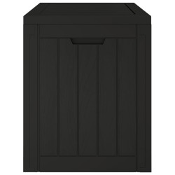 vidaXL Contenitore Giardino Nero 55,5x43x53 cm Polipropilene