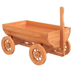 vidaXL Carro Decorativo 70x43x54 cm in Legno Massello di Abete