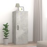   Mobile Pensile Muro Grigio Cemento 34,5x34x90 Legno ingegnerizzato