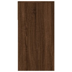   Tavolino Consolle Rovere Marrone 100x39x75 cm Legno ingegnerizzato