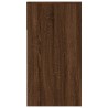   Tavolino Consolle Rovere Marrone 100x39x75 cm Legno ingegnerizzato