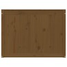 vidaXL Contenitore per Bucato Miele 88,5x44x66 cm Legno Massello Pino