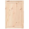 vidaXL Contenitore per Bucato 44x44x66 cm Legno Massello Pino