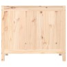 vidaXL Contenitore per Bucato 88,5x44x76 cm Legno Massello Pino