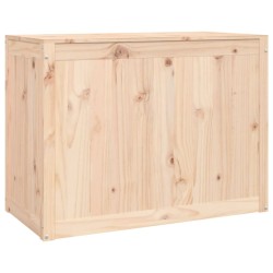 vidaXL Contenitore per Bucato 88,5x44x66 cm Legno Massello Pino