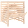 vidaXL Compostiera 82,5x82,5x99,5 cm in Legno Massello di Pino