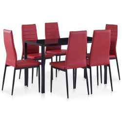   Set da Pranzo 7 pz Rosso...