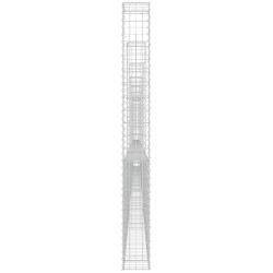   Gabbione a U con 8 Pali in Ferro 860x20x200 cm