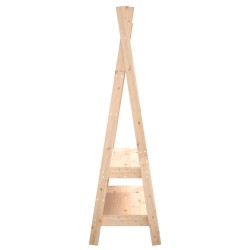 vidaXL Appendiabiti 100x45,5x150 cm Legno Massello di Pino