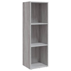 vidaXL Libreria/Mobile TV Grigio Sonoma 36x30x114 cm Legno ingegnerizzato