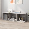 vidaXL Libreria/Mobile TV Grigio Sonoma 36x30x114 cm Legno ingegnerizzato