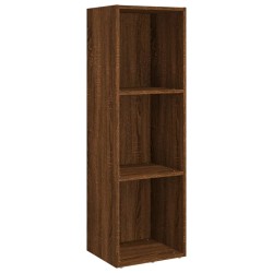 vidaXL Libreria/Mobile TV Rovere Marrone 36x30x114cm Legno ingegnerizzato