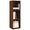 vidaXL Libreria/Mobile TV Rovere Marrone 36x30x114cm Legno ingegnerizzato