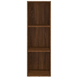 vidaXL Libreria/Mobile TV Rovere Marrone 36x30x114cm Legno ingegnerizzato