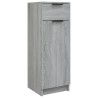   Armadietto Bagno Grigio Sonoma 32x34x90 cm in Legno Ingegnerizzato