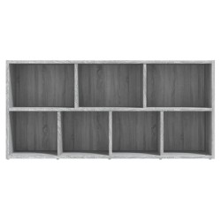 Libreria Grigio Sonoma 50x25x106 cm