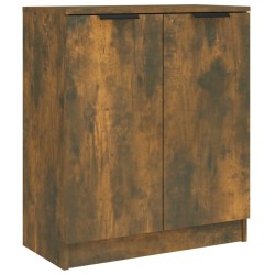   Credenza Rovere Fumo 60x30x70 cm in Legno Ingegnerizzato