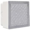 vidaXL Luci Calpestabili 2 pz a LED 100 x 100 x 68 mm