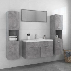 Set Mobili da Bagno Grigio...