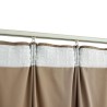   Tende Oscuranti con Ganci 2 pz Beige in Velluto 140x245 cm