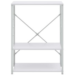 vidaXL Armadio per Microonde Bianco 60x39,6x79,5 cm in Truciolato